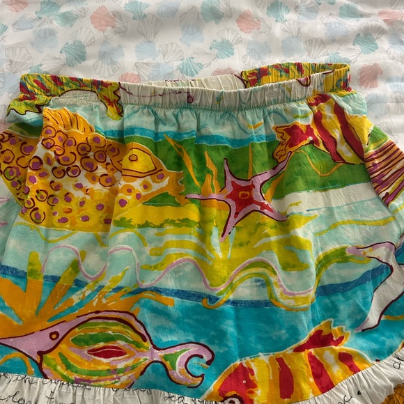 Jam’s world 50 years rayon multicolored skirt med - Picture 5 of 5